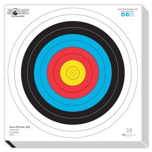 나이스타겟 미국산 스쿨 스팟 양궁 타겟 60cm 실내외 전천후 활쏘기 연습 과녁