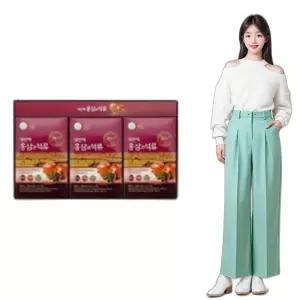 홍삼 석류 50ml 30포 선물용 쇼핑백 정년퇴직선물 홍삼순액