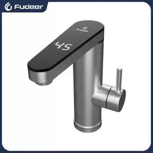 er 3400W 220V 전기 주방 온수기 탭 인스턴트 스테인레스 스틸 수도꼭지 히터 냉난방