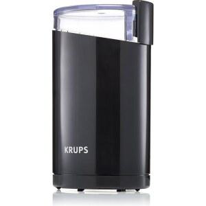 KRUPS 정밀 전기 커피 그라인더, 3온스 용량, 200W 모터, 원두, 허브 및 견과류, 향신료 그라인더 전기, (블랙)의 균일한 분쇄를 위한 스테인리스 스틸 블레이드