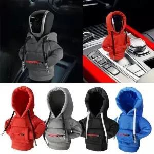 후드티 자동차 기어 시프트 노브 커버 GT 라인 Ceed Pico K5 Stonic Optima Sge 용 수동 핸들 변경 레버