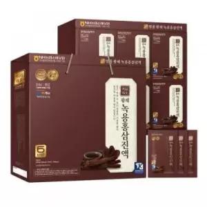 더존건강 x 진액 녹용 홍삼 30포 황제 60ml 선물세트