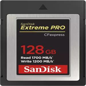 새디스크 128GB Extreme PRO CFexpress 카드 타입 B SDCFE-128G-GN4NN