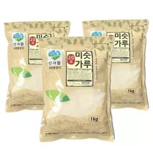 3개 곡물 선식 식사대용 산과들 미숫가루 20 1kg
