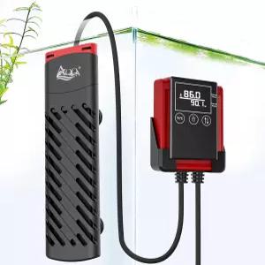 AQQA 아쿠아리움 히터 100W 8-20갤런 어항 PTC 베타 잠수식 거북이