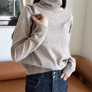 라이즈올 여자목폴라니트 여성목티