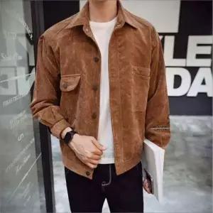 라이더 자켓 남성 스웨이드 골덴 아우터 3색 가을 봄