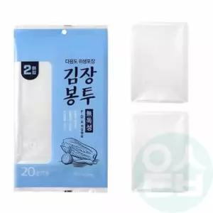 투명 김장봉투 특대 24매 김치비닐봉투 김장김치비닐
