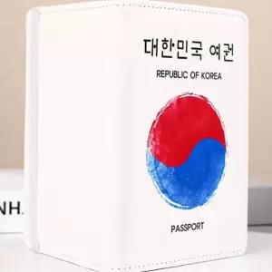 여권케이스 태극기 디자인 여행용 커버