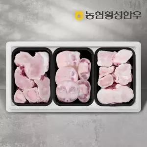 [농협횡성한우] 사골 700g x 2팩+우족 700g
