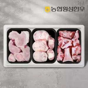 [농협횡성한우] 어사품 횡성한우 사골 보신세트 2.4kg (사골700g+우족700g+소뼈1kg)