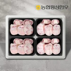 [농협횡성한우] 효도보신세트 9호 2.8kg (우족 700g x 4팩)