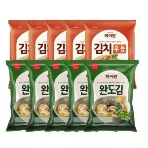 삼립 하이면 2종 10개 (완도김x5개 + 김치x5개)