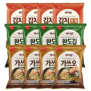 삼립 하이면 3종 12개 (완도김x4개 +가쓰오x4개 +김치x4개)