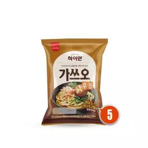 삼립 하이면 가쓰오 우동 207g x5개