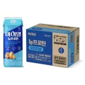 대상웰라이프 곡물 견과류맛 노인 단백질 보충제 시니어 어르신 어른 음료 190ml 30팩