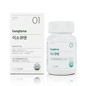 이소큐텐 60정 피부 자생 유산균 피부자생균
