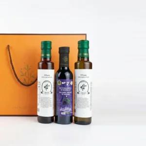 [올리오랩] 올리브250ml 2p+발사믹250ml 선물세트 1개 맛있는 요리 식용유 명절