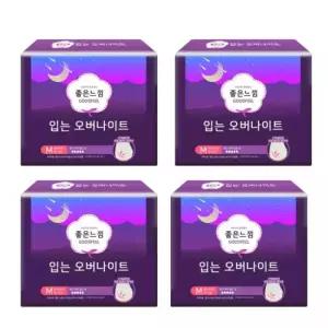 좋은느낌 입는 오버나이트 중형 4입x4팩