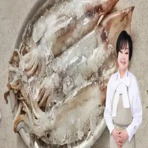 [하프클럽/]빅마마 이혜정의 우리 통오징어 2kg (1kg x2팩, 팩 당 6-8