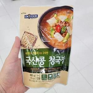 오케이쿡 국산콩 청국장 400g 아이스박스포장