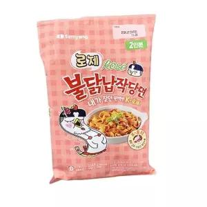 로제 불닭 납작당면 169.49g x 2개