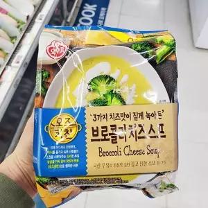 오뚜기 오즈키친 브로콜리 치즈스프 180g x 4개 아이스박스포장
