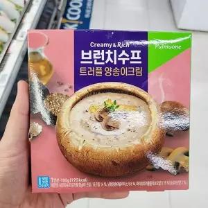 풀무원 브런치수프 트러플 양송이크림 180g 아이스박스포장