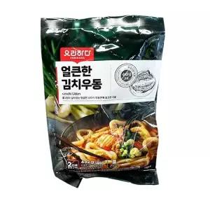 요리하다 얼큰한 김치우동 432g 아이스박스포장