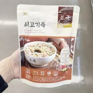 본죽 쇠고기죽 330g