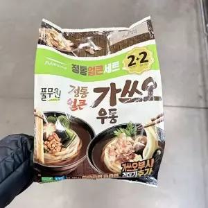 풀무원 정통 가쓰오 + 얼큰 우동 939.2g 아이스박스포장