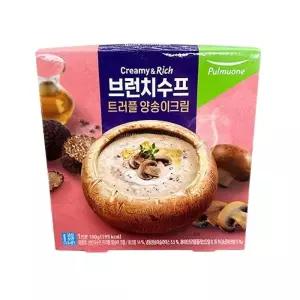 풀무원 브런치수프 트러플 양송이 크림 180g 아이스박스포장