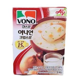 농심 보노 어니언 크림스프 54.3G X 3개