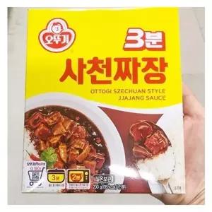 오뚜기 3분 사천짜장 200g x 5개