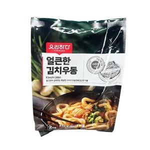 요리하다 얼큰한 김치우동 432g 아이스박스포장
