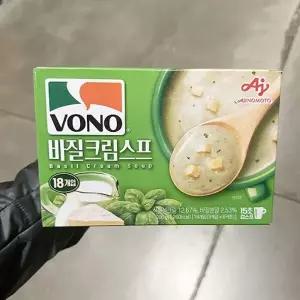 보노 바질 크림 스프 17g x 18개