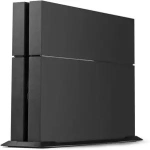 냉각 구와 미끄럼 방지 발(블랙)이 내장된 PS4 플레이스테이션 4 콘솔용 KlsyChry 수직 스탠드