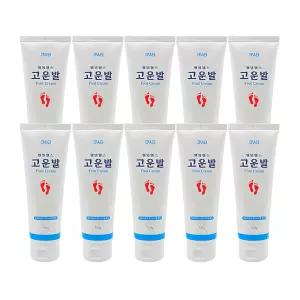 웰빙헬스팜 고운발 발크림 풋크림 튜브형 120g x10개