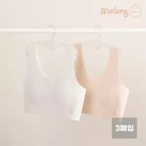 피아소 몰랑 주니어 텐셀 심리스 1단계 2단계 브라 X 3매입