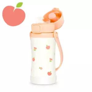 그로미미 피치플라워 스테인리스 텀블러 300ml 로제코랄