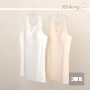 몰랑 주니어 텐셀 심리스 1단계 2단계 브라런닝 X 3매입