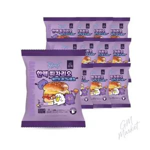 냉동 햄버거 피자벅 고구마 피자맛 간식 pc방 가공식품 12봉 간편식 pc방음식 냉동햄버거
