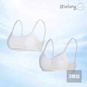 피아소 몰랑 주니어 국내산 에어로쿨 노와이어 1단계 2단계 브라 X 3매입