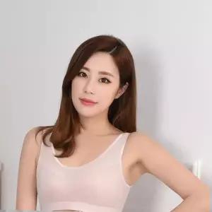 노와이어속옷 후쿠형 노와이어 러닝형 진짜편한 망사브라