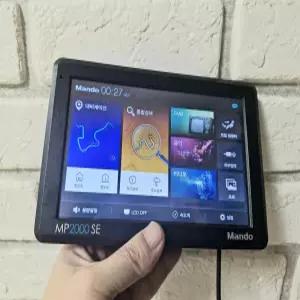 중고 한라홀딩스 만도 MP2000SE 지니맵 2D 8GB 7인치 내비게이션