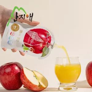 산지애 사과원액주스 100팩 / 사과즙, 착즙, NFC
