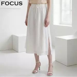 [포커스] 쉬폰 레이스 사이드 트임 A라인 스커트_VF6M1SK8520