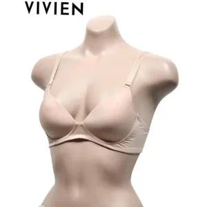 기본브라 비비안 심플 깔끔한 몰드 노와이어 A컵브라
