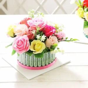로즈 용돈박스 핑크 돈케이크 생일선물 이벤트