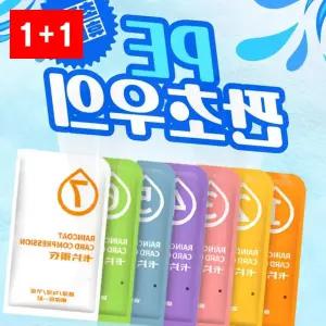 판초우의 일회용 비옷 성인 남녀 우비 비닐 휴대 접이식